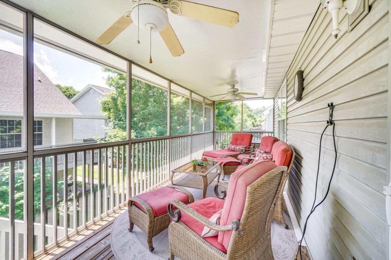Pigeon Forge Home With Screened Porch, 3 Mi To Town! Buitenkant foto